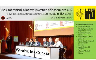 Jsou zahraniční investice do skladové logistiky přínosem pro ČR?