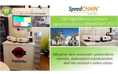 ESA logistika byla partnerem logistické konference SpeedChain 2017