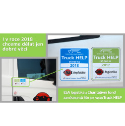 ESA logistika podporuje Nadaci Truck HELP i v roce 2018