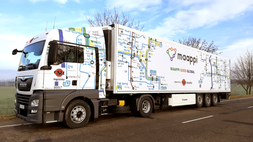 ESA logistika pomáhá Maappi překročit hranice České republiky!