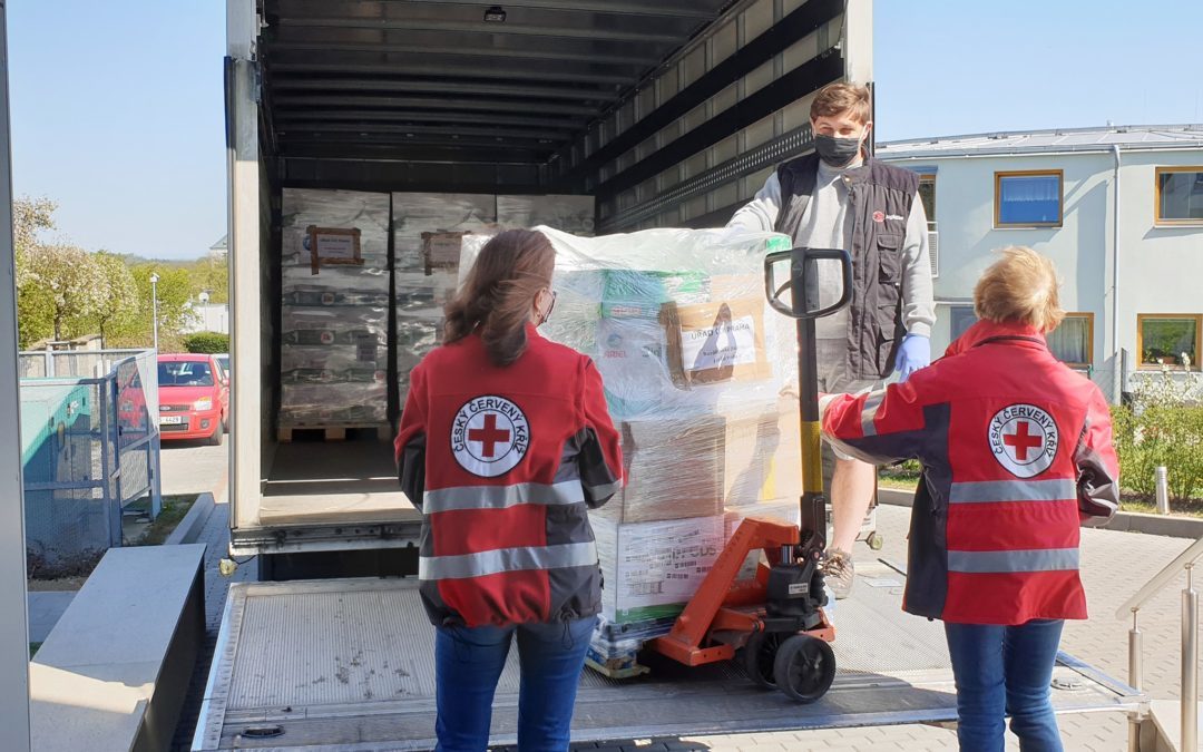 Czech Red Cross and ESA logistika