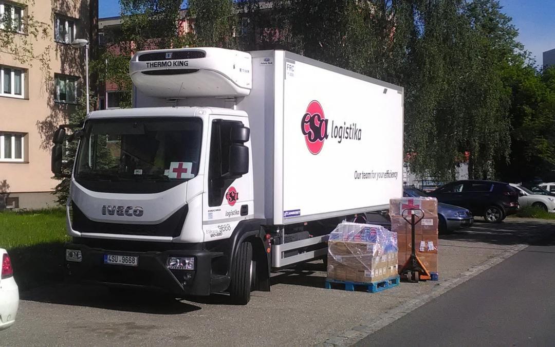 We continue our cooperation with the Czech Red Cross