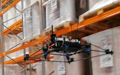 ESA LOGISTIKA zahájila komerčné využívanie autonómnych dronov v skladoch
