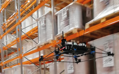 ESA logistika has started using autonomuos drone successfully for taking inventory of goods in the Polish warehouse in Radom.
