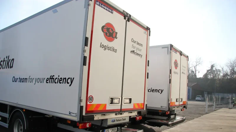Distribuční logistika - distribuční zásobovací vozidlo