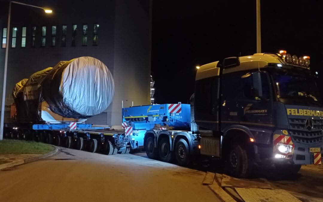 Heavy Cargo pro elektrárnu CCGT ve Wolfsburgu
