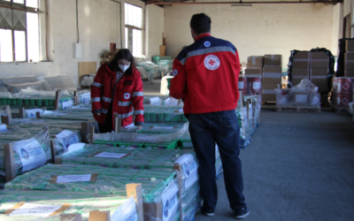 Stále pokračujeme ve spolupráci s Českým červeným křížem.