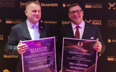 Dvě významná ocenění získala ESA logistika v Polsku.