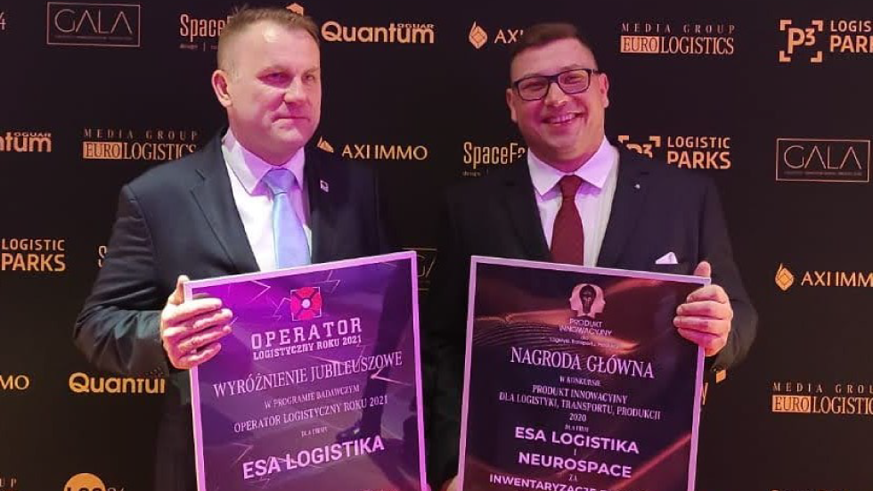 Dvě významná ocenění získala ESA logistika v Polsku.