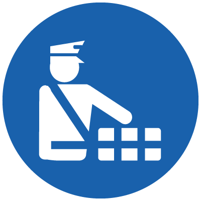 Customs clearance icon