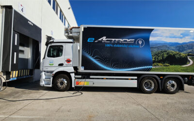 We are testing a second electric truck