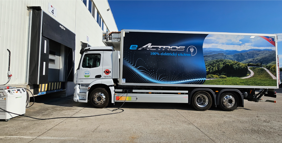 We are testing a second electric truck