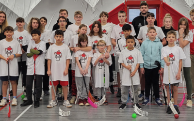 Floorball Training with Champions from Tatran Střešovice